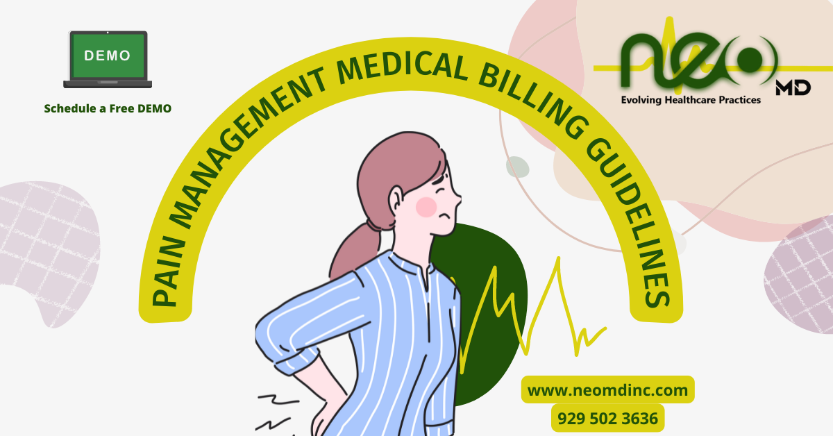 Pain Management Medical Billing Guidelines